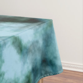 Blaue Marmor Tischdecke