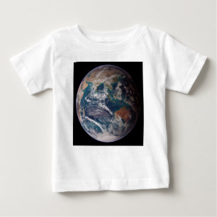 Blaue Marmorerde (östliche Hemisphäre) Baby T-shirt