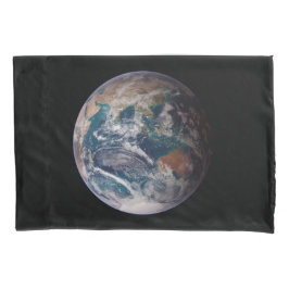 Blaue Marmorerde (östliche Hemisphäre) Kissenbezug