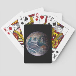 Blaue Marmorerde (östliche Hemisphäre) Spielkarten