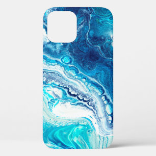 Blaue Marmorstruktur Case-Mate iPhone Hülle