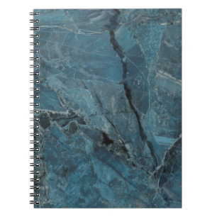 blaue Marmortextur Hintergrund, italienischer Marm Notizblock