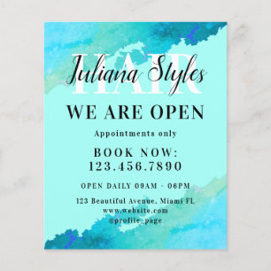 Blaue Marmortreppe Flyer