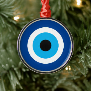Blaue Mati Böser Blick nazar Weihnachtsornament