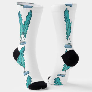 Blaue Meeresalgen Donnerbucht Socken