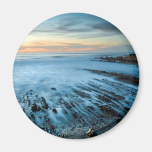 Blaue Meereslandschaft bei Sonnenuntergang, Kalifo Magnet