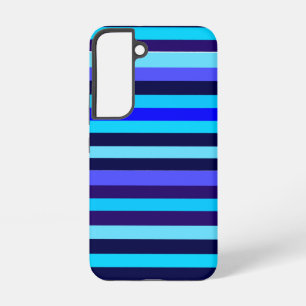 Blaue Mehrtonstreifen Samsung Galaxy Hülle