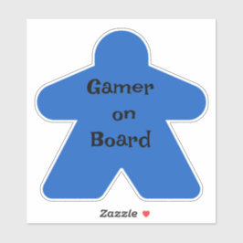 Blaue Mepete Aufkleber