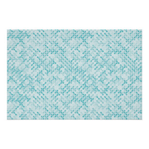 Blaue Metaball-Muster Poster