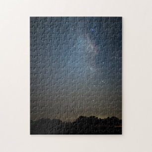 Blaue Milchstraße über den Ozarks Puzzle