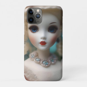 Blaue Mit Augen Vintage Puppe Case-Mate iPhone Hülle