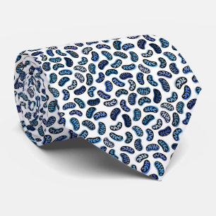 Blaue Mitochondrie Krawatte