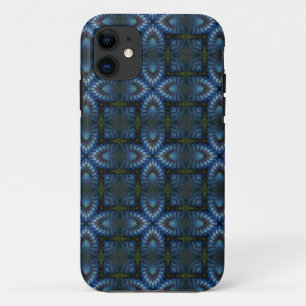 Blaue mittelalterliche Tapisseriemuster-Kühle iPho Case-Mate iPhone Hülle