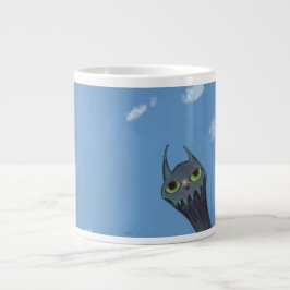 Blaue Monster Jumbo-Tasse