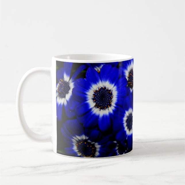 Blaue Montage Tasse (Links)
