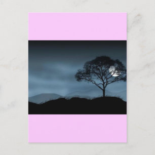 BLAUE MOON POSTKARTE