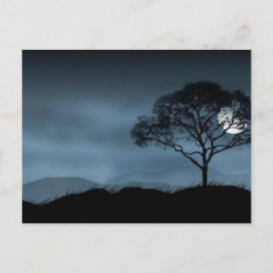 BLAUE MOON POSTKARTE