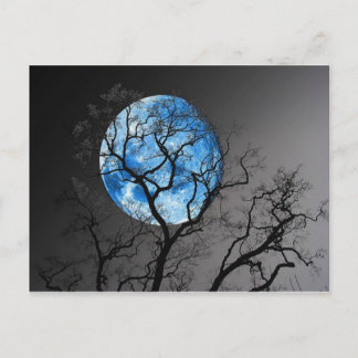 BLAUE MOON POSTKARTE