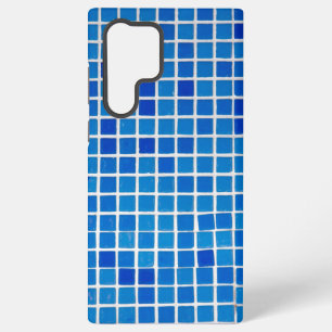 Blaue Mosaikfliese Samsung Galaxy Hülle