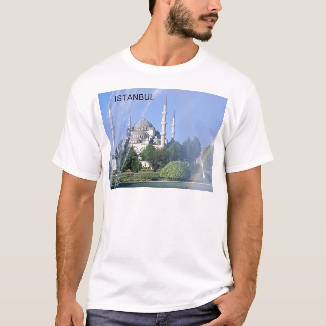 Blaue Moschee der Türkei Istanbul (St.K) T-Shirt (Vorderseite)