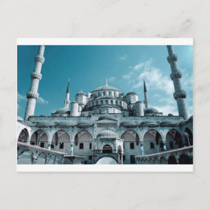 Blaue Moschee in Istanbul Postkarte