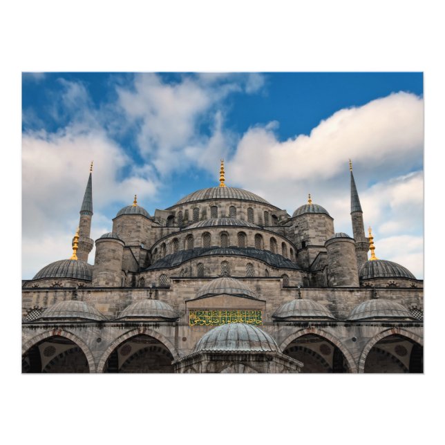 Blaue Moschee Istanbul Fotodruck (Vorne)