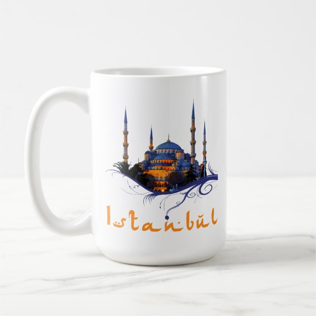 Blaue Moschee Istanbul Kaffeetasse (Links)