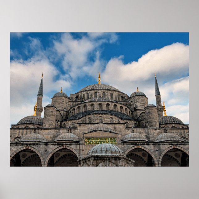 Blaue Moschee Istanbul Poster (Vorne)