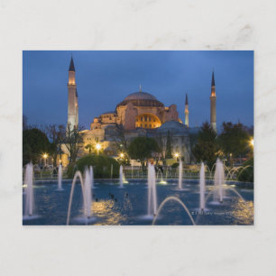Blaue Moschee, Istanbul, Türkei Postkarte