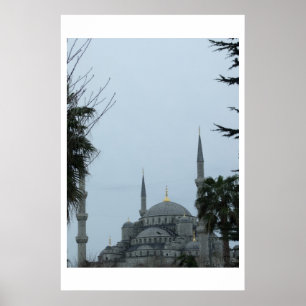 Blaue Moschee Poster