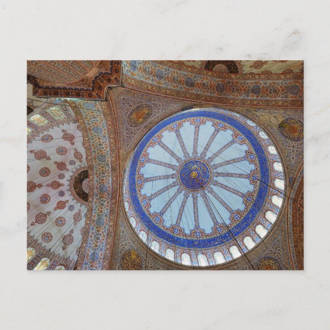Blaue Moschee Postkarte (Vorderseite)