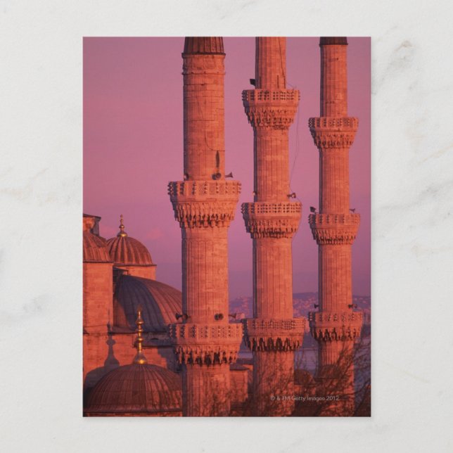 Blaue Moschee Postkarte (Vorderseite)