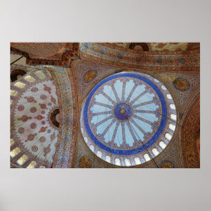 Blaue Moschee Print Poster