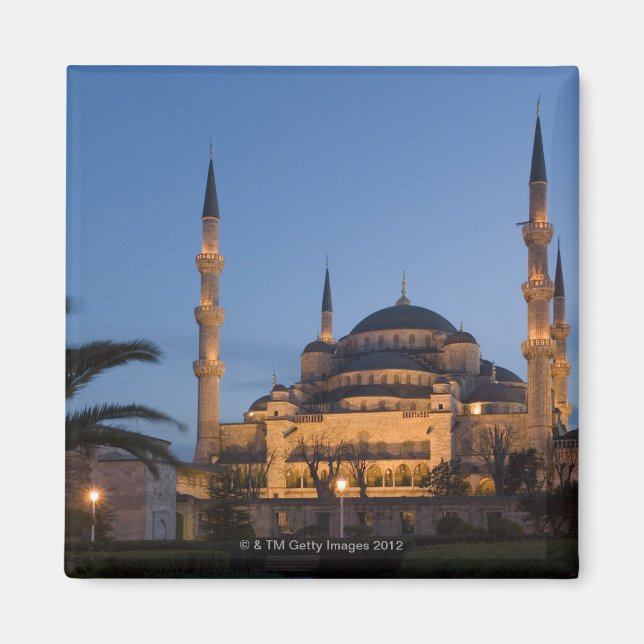 Blaue Moschee, Sultanhamet-Gebiet, Istanbul, Türke Magnet (Vorne)