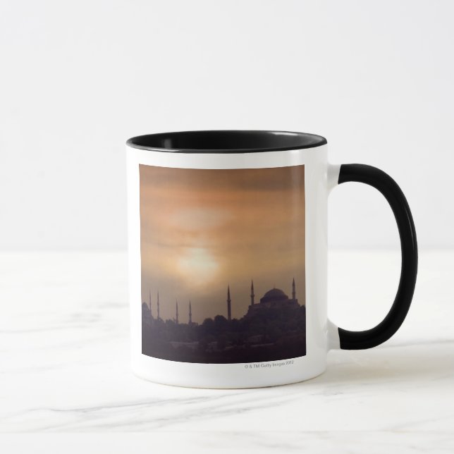 Blaue Moschee und Hagia Sophia die Türkei, Tasse (Rechts)