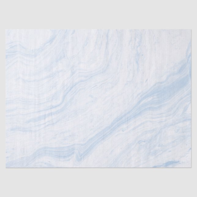 Blaue Murmel Seidenpapier (Vorderseite)