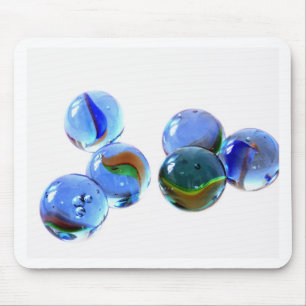 Blaue Murmeltiere Mousepad