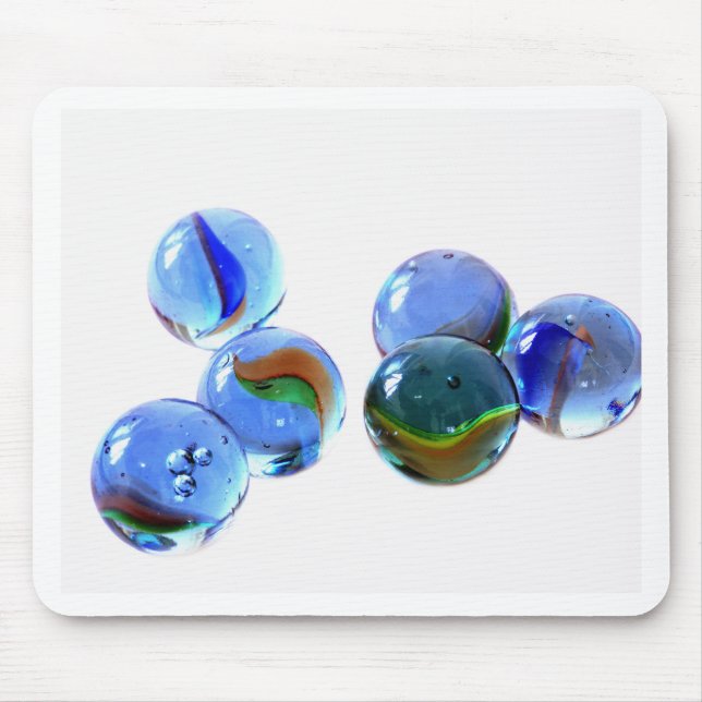 Blaue Murmeltiere Mousepad (Vorne)