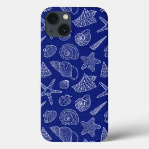 Blaue Muschel Case-Mate iPhone Hülle