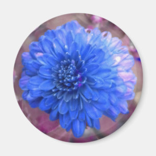 Blaue Mutter Magnet