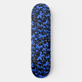 Blaue Nachtfalter  Skateboard