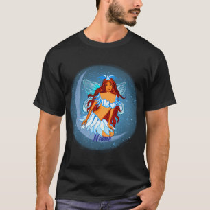 Blaue Nachtmondfee  T-Shirt