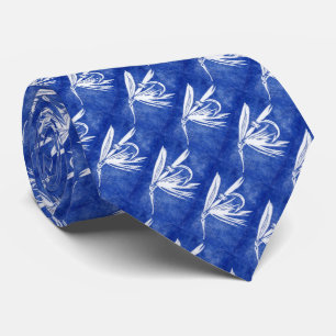 "Blaue nasse Fliegen-" Forelle-Fliegen-Krawatte Krawatte