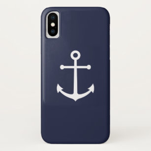 Blaue Navy-Anker Case-Mate iPhone Hülle