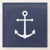 Blaue Navy-Anker