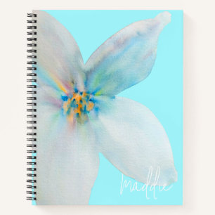 Blaue Nebel Notizbuch