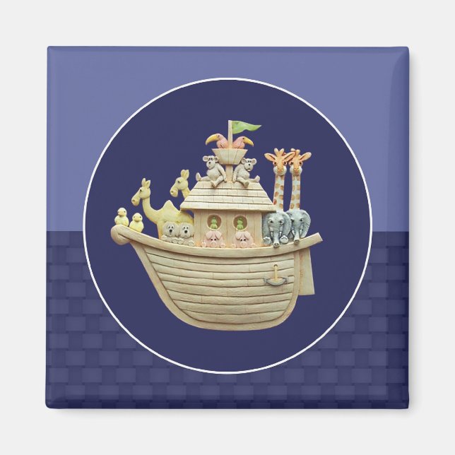 Blaue Noah Magnet (Vorne)