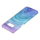 Blaue Ombre Muster Agate II Wasserfarbe Case-Mate Samsung Galaxy Hülle (Unterseite)