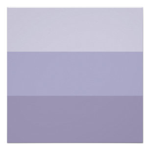 Blaue Ombre Streifen Poster
