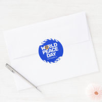 Blaue Orange Weltfriedenstag